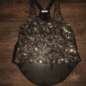 Good sheer top with sparkles